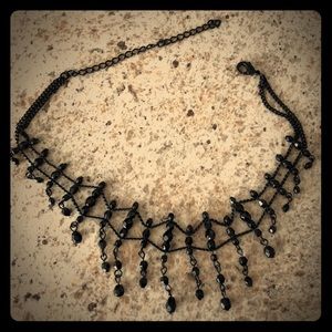 Black beaded Choker
